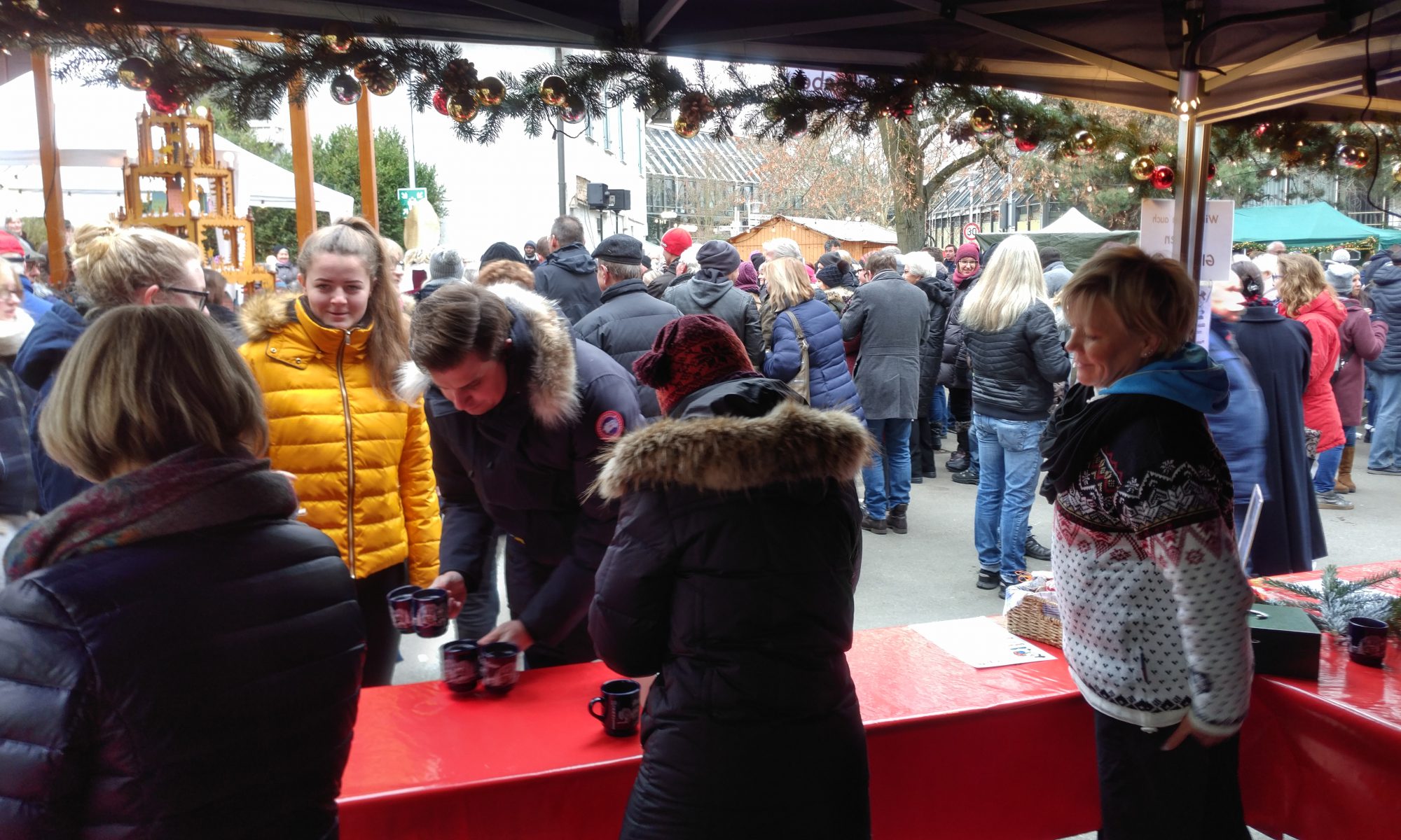 Weihnachtsmarkt Maichingen - Impressionen am BVL Stand 1