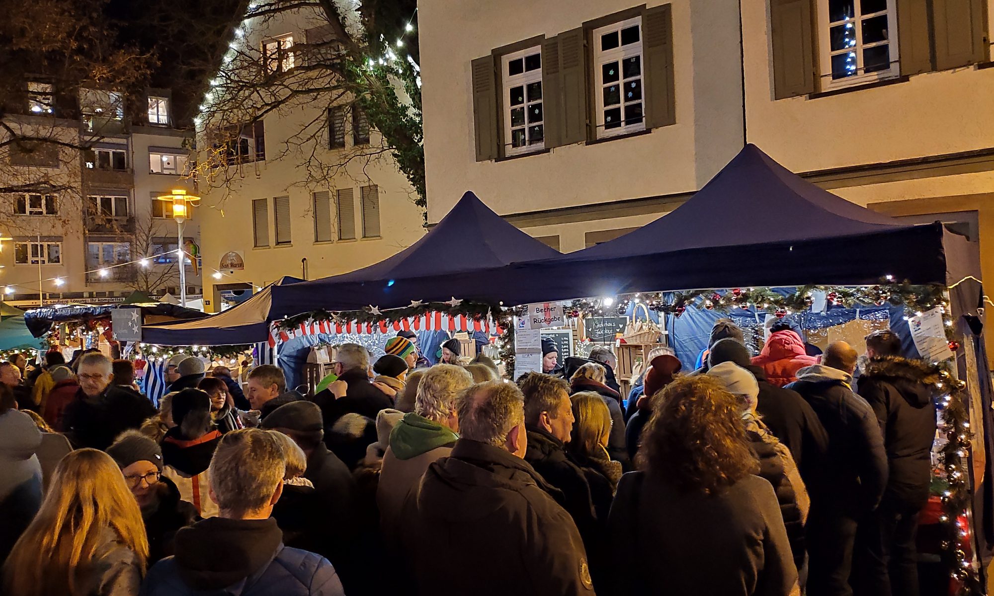 Weihnachtliche Stimmung am BVL-Stand