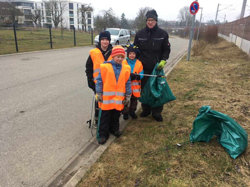 Putzete - Gemeinsames mit Groß und Klein für eine sauberes Umfeld.